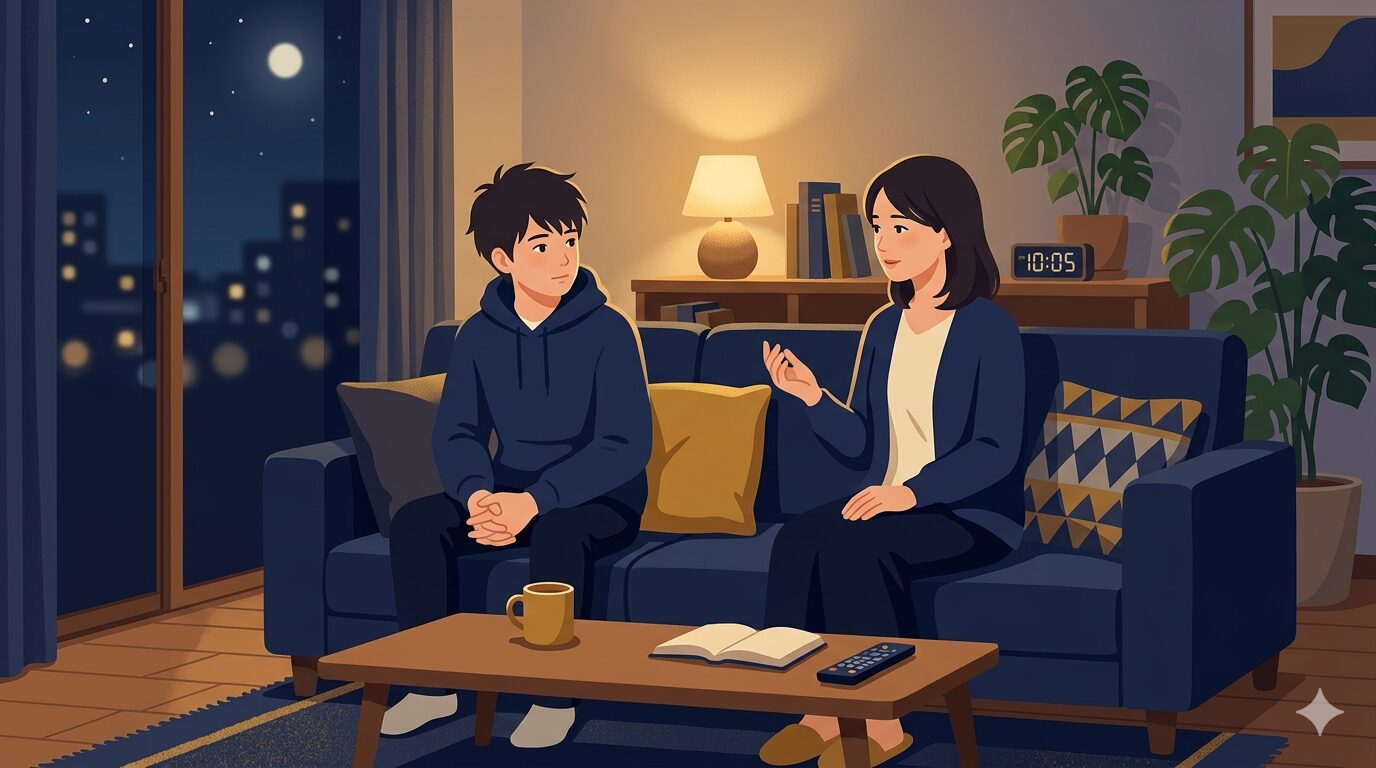 思春期の子と会話が続かないとき